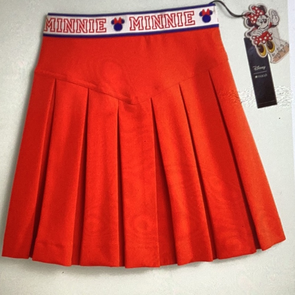 Disney Macys Minnie Majorette Pleated Miniskirt